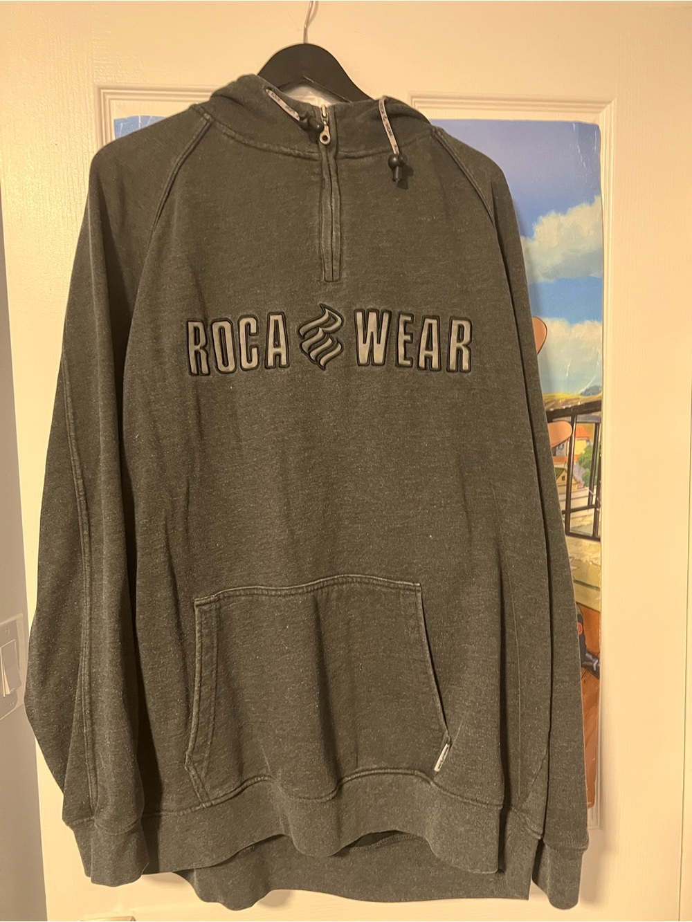 Rocawear Men's Half-Zip Hoodie